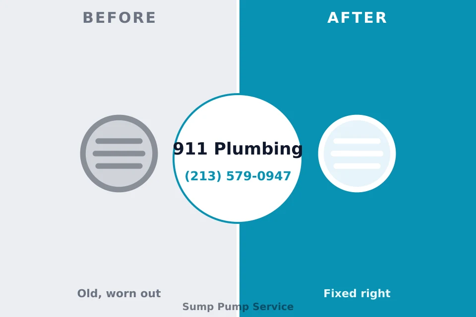 Before and after: plumbing company Chetek, WI